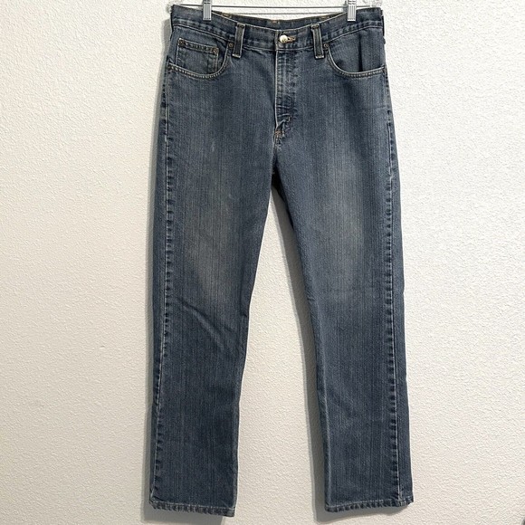 Carhartt Other - Carhartt Jeans Mens 34X32 Blue Denim Traditional Fit Med Wash Cotton Workwear